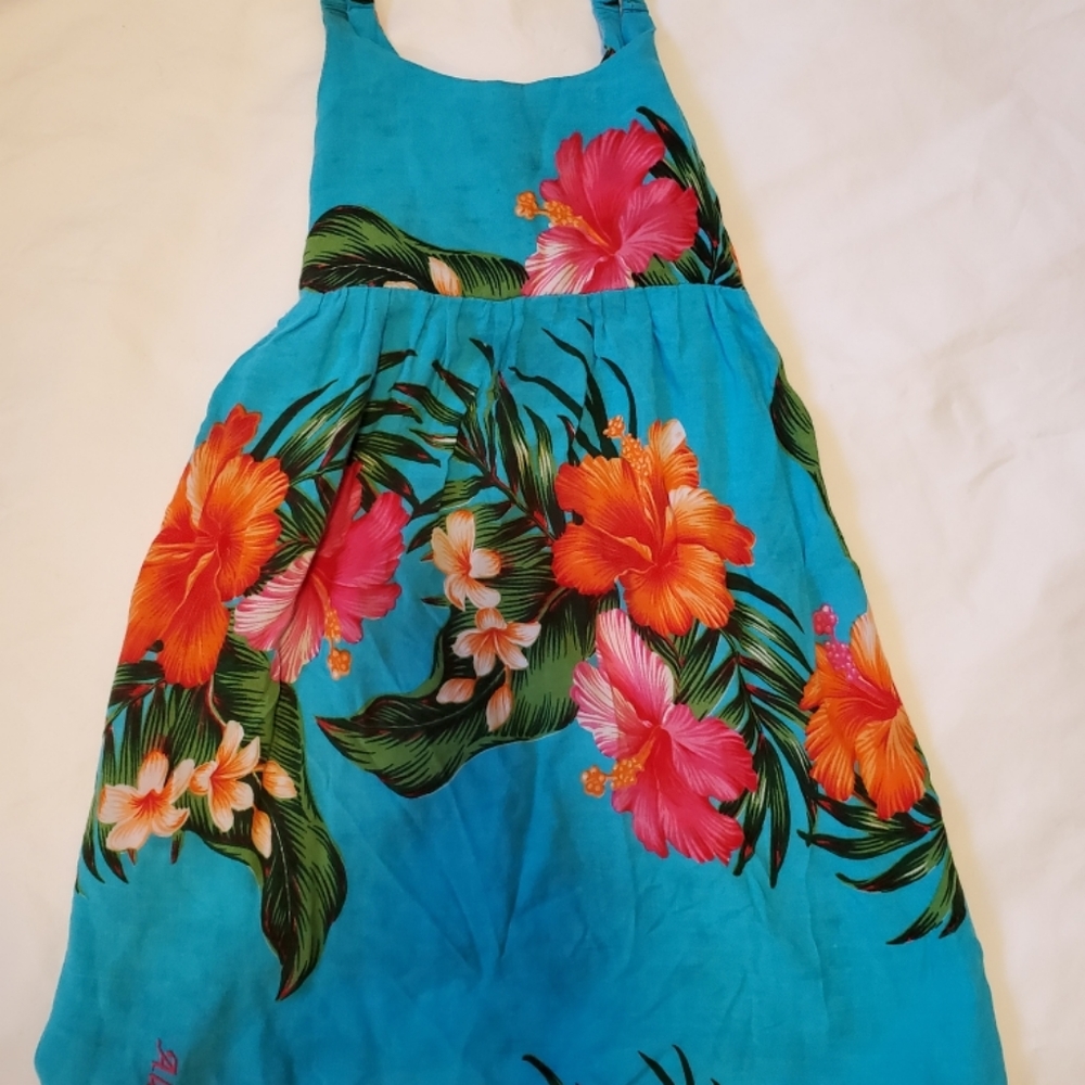 Girls Aloha Hawaiian fashion dress